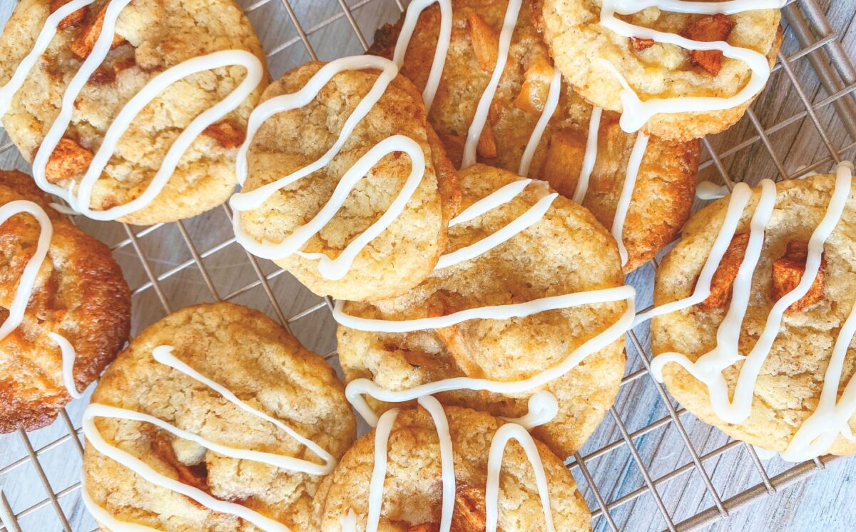 Apple Pie Cinnamon Sugar Cookies