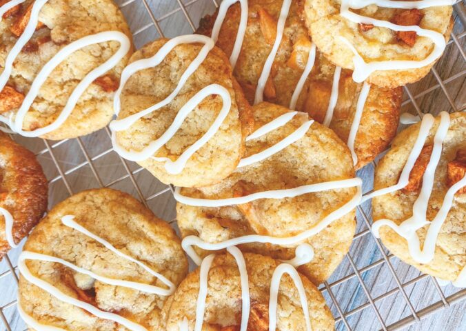 Apple Pie Cinnamon Sugar Cookies
