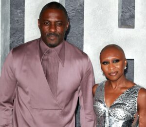 Photo shows plant-powered actors Idris Elba and Cynthia Erivo, who both star in the upcoming 'Children of Blood and Bone' movie and previously appeared together in 2023's 'Luther: The Fallen Sun'