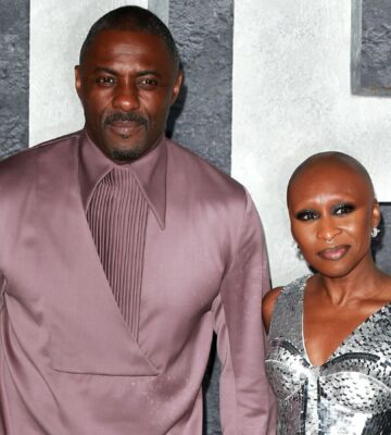 Photo shows plant-powered actors Idris Elba and Cynthia Erivo, who both star in the upcoming 'Children of Blood and Bone' movie and previously appeared together in 2023's 'Luther: The Fallen Sun'