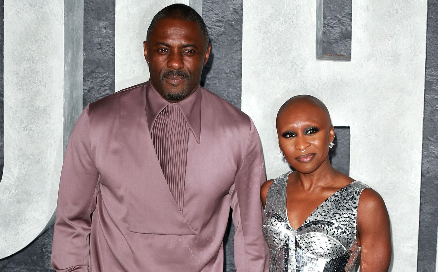 Photo shows plant-powered actors Idris Elba and Cynthia Erivo, who both star in the upcoming 'Children of Blood and Bone' movie and previously appeared together in 2023's 'Luther: The Fallen Sun'